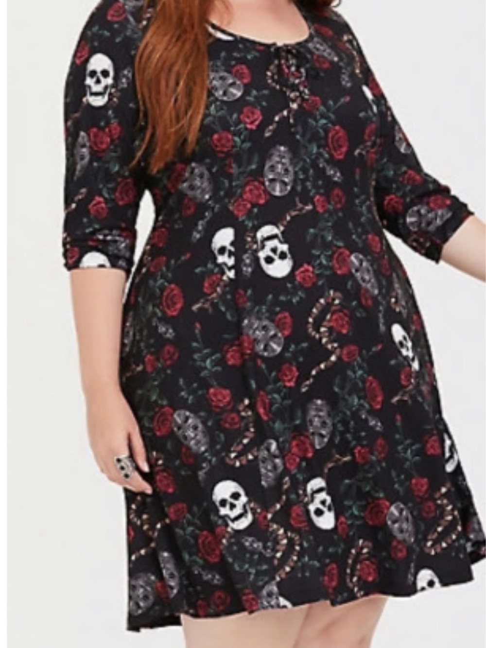 🐍 Rare Find! Harry Potter Bellatrix Lestrange Death Eater Lace Dress 💀